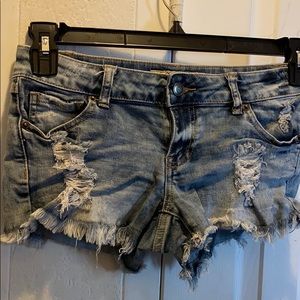 Jean shorts